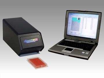 ELISA reader + Laptop
